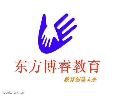 东方博睿教育logo设计