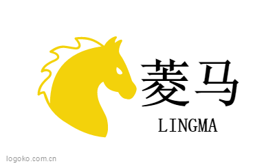 菱马logo设计