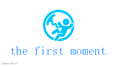 the first momentlogo设计