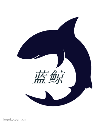 蓝鲸logo设计