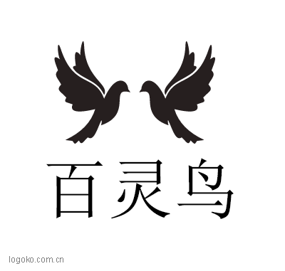 百灵鸟logo设计