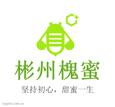彬州槐蜜logo设计