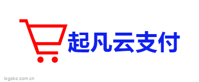 起凡云支付logo设计