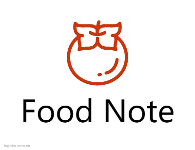 Food Notelogo设计
