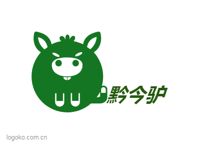 黔今驴logo设计