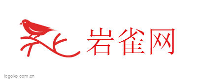 岩雀网logo设计