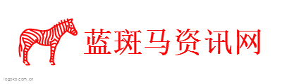 蓝斑马资讯网logo设计