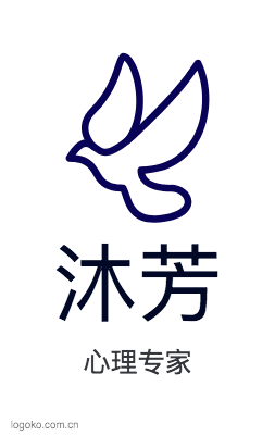 沐芳logo设计