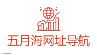 五月海网址导航logo设计