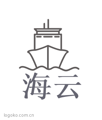 海云logo设计