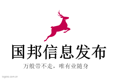 国邦信息发布logo设计