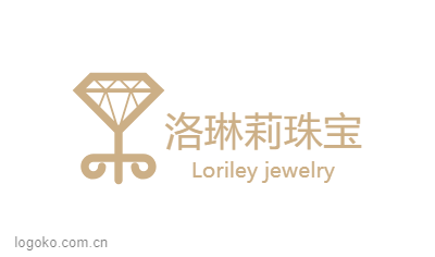 洛琳莉珠宝logo设计
