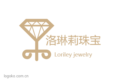 洛琳莉珠宝logo设计