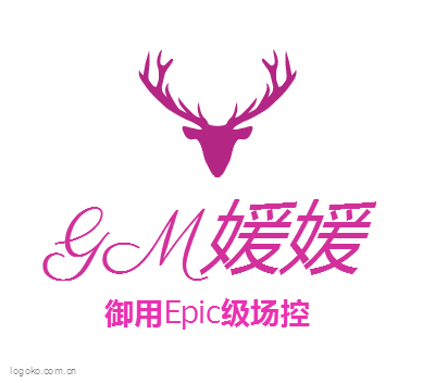 GM媛媛logo设计