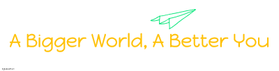 A Bigger World, A Better Youlogo设计