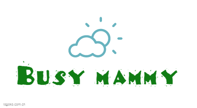 Busy mammylogo设计