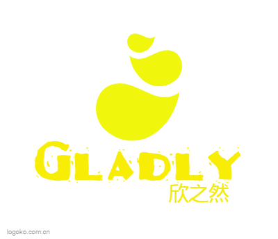 Gladlylogo设计