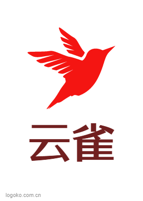 云雀logo设计
