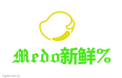 Medo新鲜%logo设计