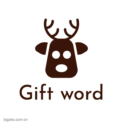 Gift wordlogo设计