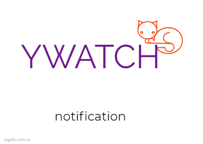 YWATCHlogo设计