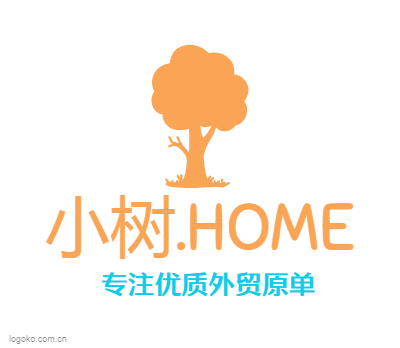 小树.HOMElogo设计