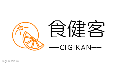 食健客logo设计