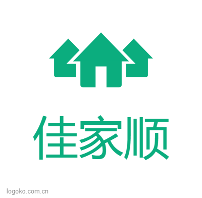 佳家顺logo设计