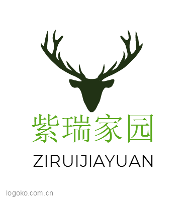 紫瑞家园logo设计