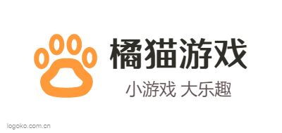 橘猫游戏logo设计