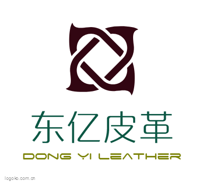 东亿皮革logo设计