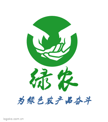 绿农logo设计