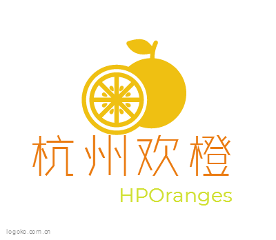 杭州欢橙logo设计