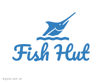 Fish Hutlogo设计