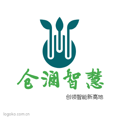 仓澜智慧logo设计