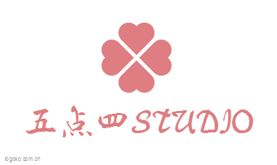 五点四STUDIOlogo设计