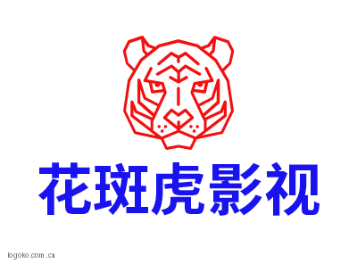 花斑虎影视logo设计