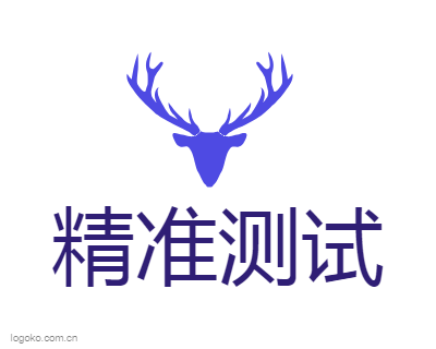 精准测试logo设计