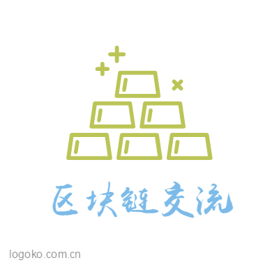 区块链交流logo设计