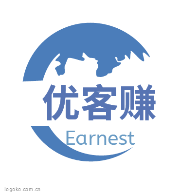 优客赚logo设计
