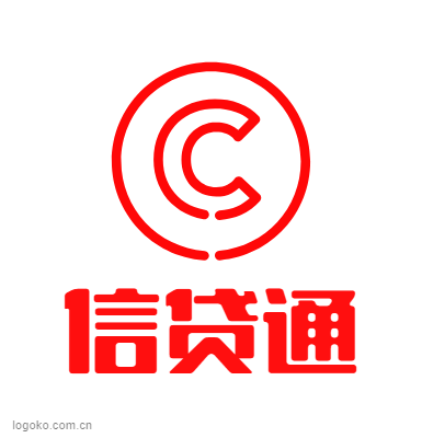 信贷通logo设计