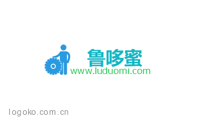 鲁哆蜜logo设计