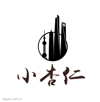 小杏仁logo设计