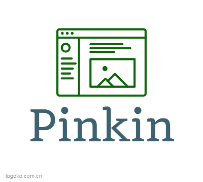 Pinkinlogo设计