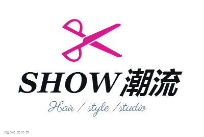 SHOW潮流logo设计