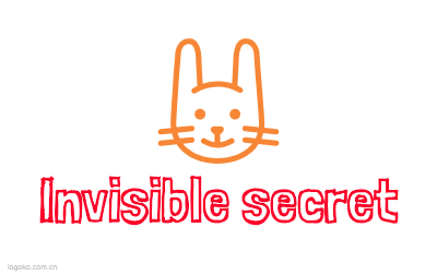 Invisible secretlogo设计