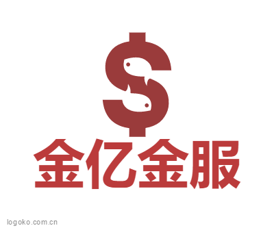 金亿金服logo设计