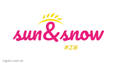 sun&snowlogo设计