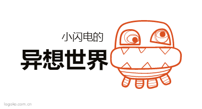 小闪电的logo设计