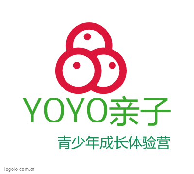 YOYO亲子logo设计